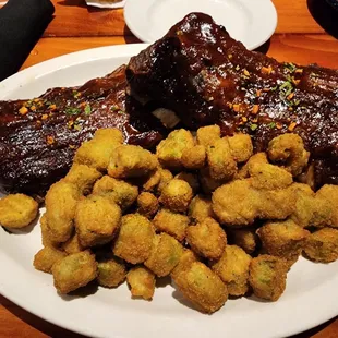 ribs, food, bbq ribs