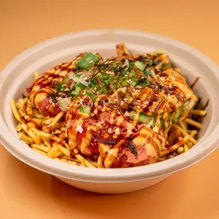 pasta dish, pasta, food