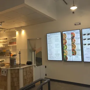 Clean store, bright display