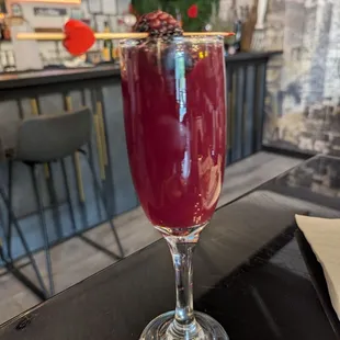 Blackberry mimosa