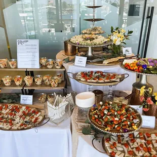 Spring Themed Corporate Anniversary with Light Bites