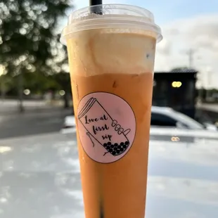 Mousse Thai Milk Tea