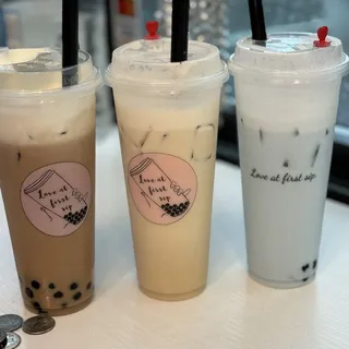 Cheese Mousse Jasmine Milk Tea