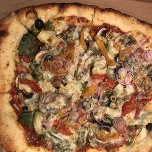 a pizza in a box