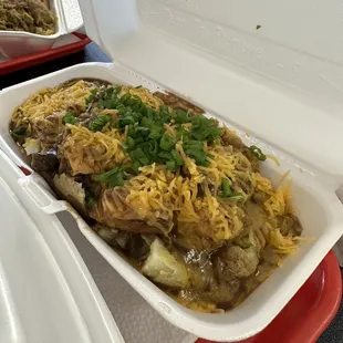 Jerk baked potato