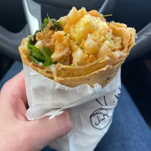 Veggie Breakfast Wrap
