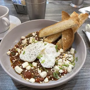 Shakshouka from the special menu