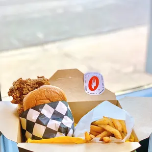 Hot Chicken Sandwich