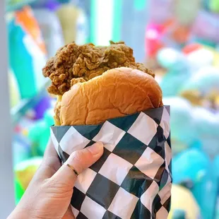 Hot Chicken Sandwich
