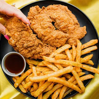 Hot Tenders and Fries