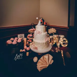 Princess pink cupcakes