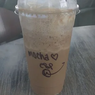 Mocha Love shake