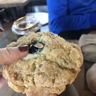 Blueberry almond scone