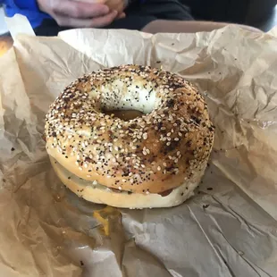 Bagel sandwich