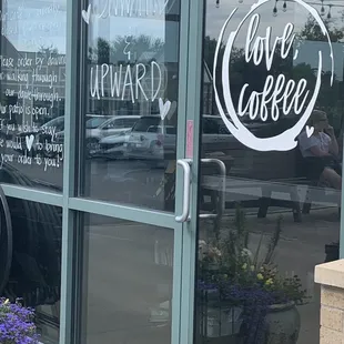 Beautiful outdoor patio seating