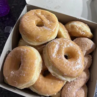 Donuts packed to the gills