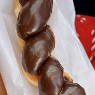 Chocolate twist Yummy