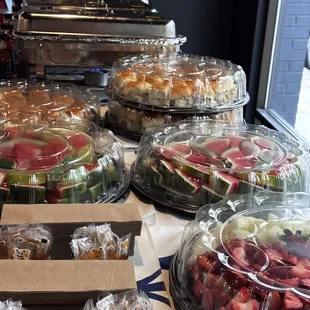 a variety of fresh fruit