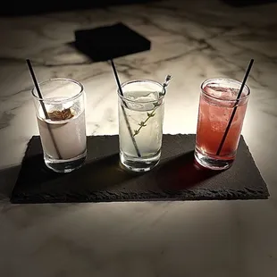 Flight of 3 - Lavender Sour, Binny Bambino Limencello, Heart Strings