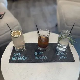 Cocktail Flight