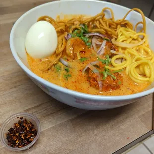 Shrimp Ohn No Khao Swe