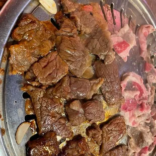 Marinated galbi ?