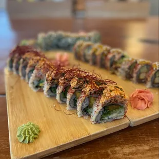 sushi and sashimi, food