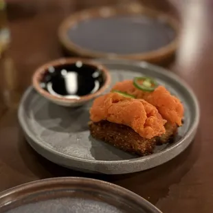 Crispy rice was good!