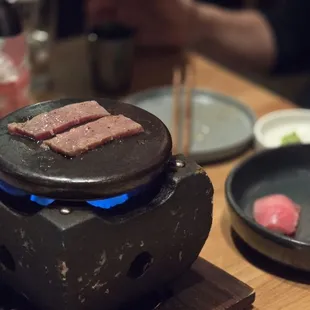Hot Stone A5 Waygu Short Rib (2 of 8 pieces)
