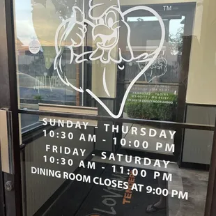 Door hours