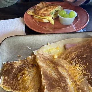 "Here Come the Sun" (Savory crepe)