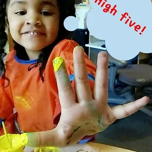 Dirty Fingers mean We Are Having Fun!