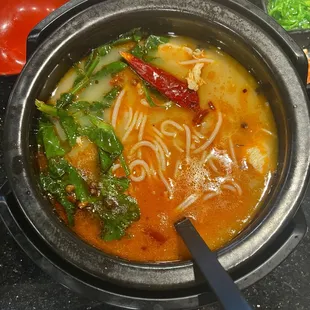 Mala Spicy Chicken Rice Noodles