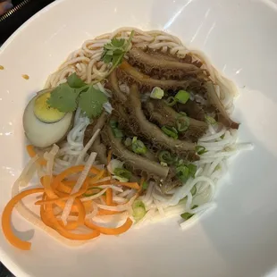Beef Tripe Sauce Mixed Rice Noodles $13
