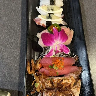 Lemon Octopus Nigiri