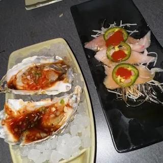 Oysters EbiNigiri