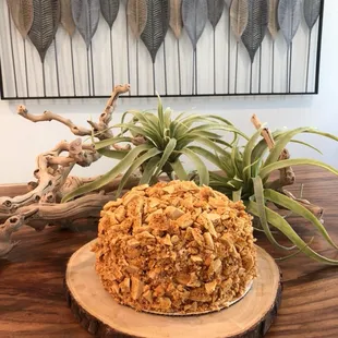 Coffee Crunch Cake