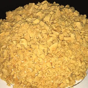 Coffee crunch cake