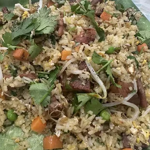 Pork fried rice