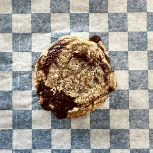 Brown Butter Chocolate Chip Cookies with Flaky Sea Salt.