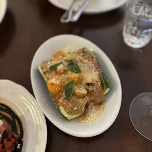 Stuffed Summer Squash