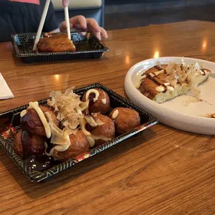 TAKOYAKI and OKONOMIYAKI