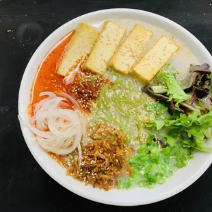 spicy creamy vegan ramen