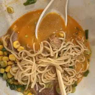 Spicy ramen!