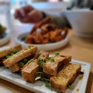 Fried tofu