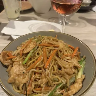 Stir Fried Chicken Ramen