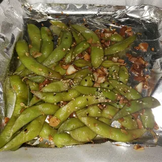 Garlic Edamame