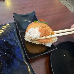 Jin's Roll extra spicy-