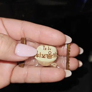 The candy