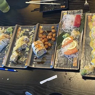 The best sushi we have had in a long time. I wish we were locals because we would be here all the time.